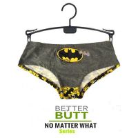 Classy Dark Grey Yellow Hipster Panties