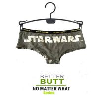 Star Wars Grey Cotton Pinted Hipster Panties