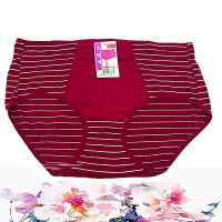Seasons White Stripes Front Pocket High Waist Panty 