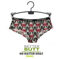 Elegant Star Wars Printed Hipster Panties