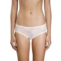 Marks & Spencer See Through White Floral Brief