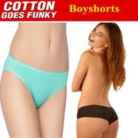 About U Cotton Boyshort Underwear Pk 2 