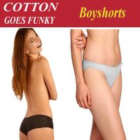 About Cotton Boyshort Underwear Pk 2 