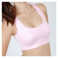 Trendy Light Pink Comfort  Sport Bra 