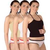 Multi Comfort Halter Neck Top Pk 3