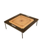 Stag Club Model Carrom Board With Low Stand And Coins