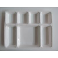 Chhajer Handicraft Acrylic 7 Partition Plate