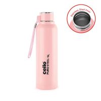 Cello Puro Steel-X Benz Insulated Bottle with Stainless Steel Inner 900 ml (Pink