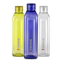 Cello Venice Exclusive Edition Plastic Water Bottle Set 1 Litre Set of 3 Multicolour