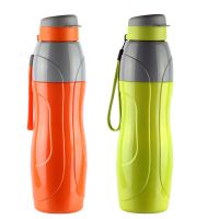 Cello Puro Sports Plastic Water Bottle Set 900ml Set of 2 Assorted