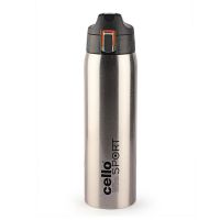 Cello Skipper Stainless Steel Flask 750ml Silver