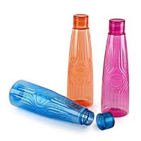 Cello Pacific Plastic Water Bottle Set of 31000ml Assorted