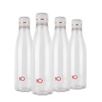 Cello Ozone Premium Edition Safe Plastic Water Bottle 1 Litre Set of 4 Clear