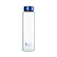 Cello H2O Glass Water Bottle 1 Litre Blue