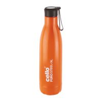 Cello Puro Steel-X Rover Stainless Steel Inner Water Bottle 900ml Orange