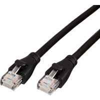 RJ45 Cat-6 Ethernet Patch/LAN Cable -3Feet (0.9Meters),Black