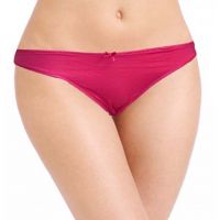 Snazzy's Cool French Pink Plain Cotton Thong