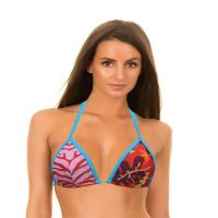 Enamor Multi Printed Halter Neck Bra 