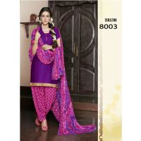 V&V Latest Karishma Kapoor Patiala Cotton Dress Material