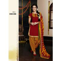 V&V Latest Printed Karishma Kapoor Patiala Cotton Dress Material