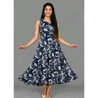 Classic Floral Printed Women Dresses
