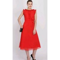 Comfy Latest Red Women Dresses