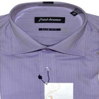Parx Purple Broad Linning Full Sleeves Shirt