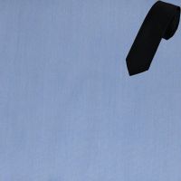 Raymond Sky Blue Self Checks Shirting Fabric Free Tie