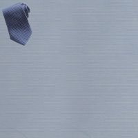 Raymond Men Poly Blended Shirt Fabric Blue Free Tie