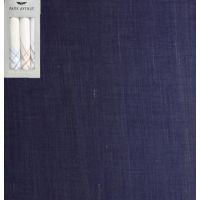 Raymond Navy Computerized Shirting Fabric With Free Handkerchief