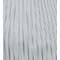 Raymond White With Drak Grey Lining Cotton Blended Shirting Fabric