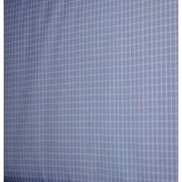 Raymond Blue & White Cotton Blended Shirting Fabric