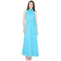 Elliana Turquoise Gown Dress