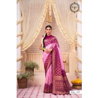 Ekdali Silk Women Raw Silk Saree