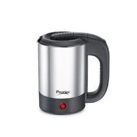 Prestige PKTS Electric Kettle  (0.5 L, Silver & Black)