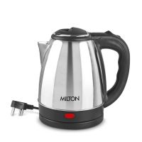 MILTON ELECTRIC KETTLE 1.5L HOT AND PORTABLE CORDLESS Electric Kettle  (1.5 L, Silver)