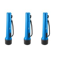 Syska Ultraflare T053AA 0.5-Watt LED Torch (Pack of 3, Blue)