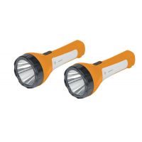 Havells Pathfinder 30 3-Watt Torch (Pack of 2, Yellow)