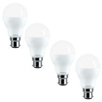 Havells LED Adore 13W B22 4 Star Ball Lamp (Pack of 4, Cool Day Light)