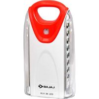 Bajaj ELX 36 LED Emergency Light 500Lm Rechargeable Lantern Red