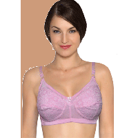 Hushh Lace Be Happy Baby Pink Everyday Bra