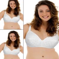 White Comfort Everyday Bra Pk 3