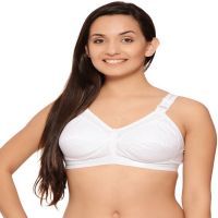 White Cotton Everyday Bra 