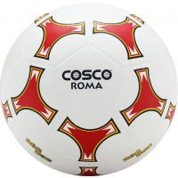 Cosco Roma Football - Size: 5  White/Red