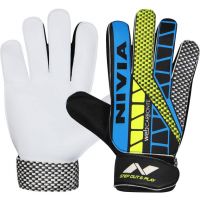 Nivia Carbonite Web Goalkeeping Gloves (S, Multicolor)