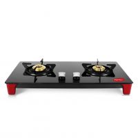 Pigeon Infinity Glass Top 2 Burner Gas Stove