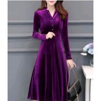 Trendy Designer Purple Women Dresses