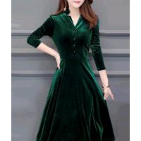 Trendy Designer Green Women Dresses