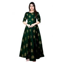 Pretty Sensational Green Women Gowns