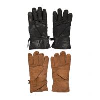 Seasons Pair of Camel Leather Gloves & Black Leather Gloves